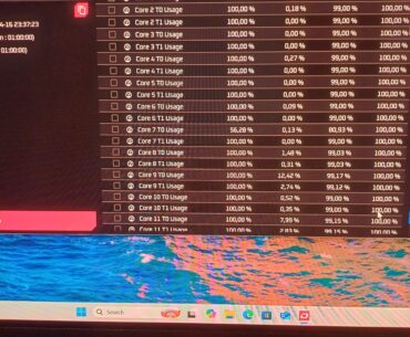 OCCT extreme cpu+ram test, core nr. 7 issue ?