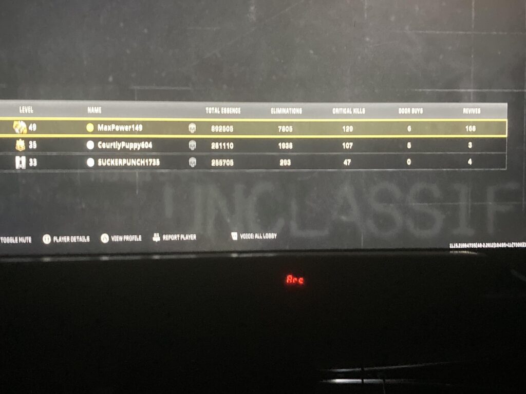 162 revive game, went all the way till 56