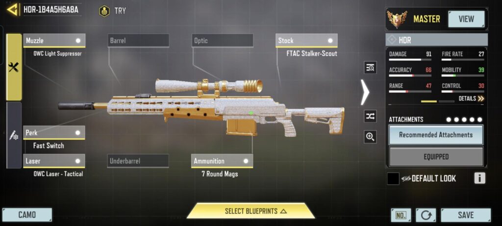 What will be you're go to sniper be if DLQ and Tundra got magically deleted?