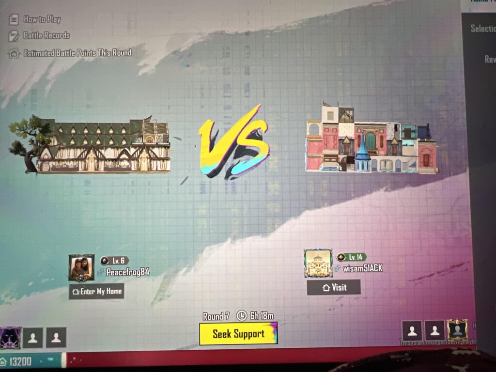 Would anyone help with the home competition