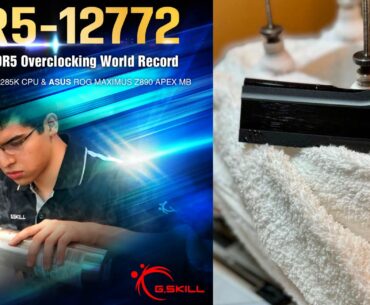 G.Skill achieves new DDR5 memory OC world record at 12772 MT/s