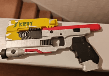 3D printed and hand painted