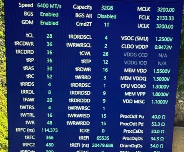 9800x3D running 6400 CL28