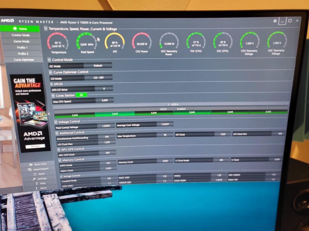 It's this normal 7600x ?