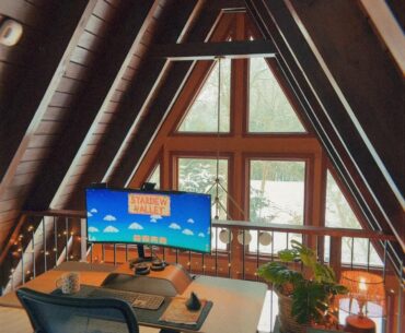 Cozy Cabin Office