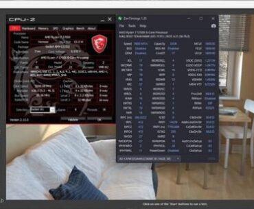 Ryzen 7 5700x / Corsair Vengeance rgb pro 16x2 hynix MJR M-Die