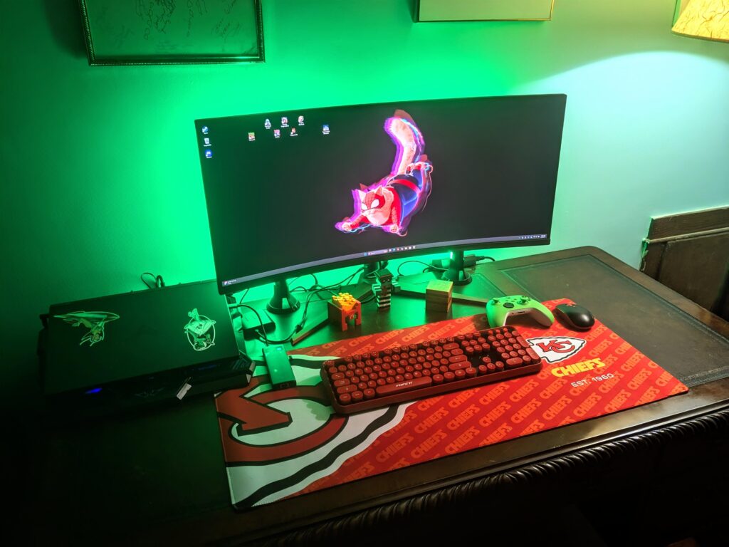 An old man’s first set-up. An old man's first set-up.