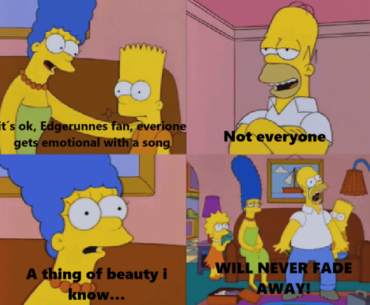 Yeah, both get me emotional