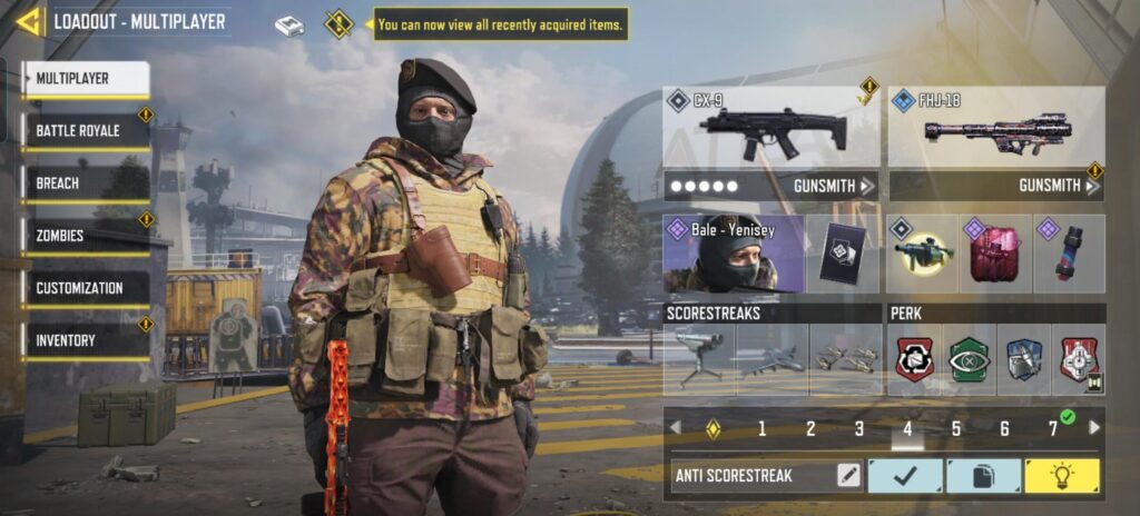 Do y'all have an anti scorestreak loadout?