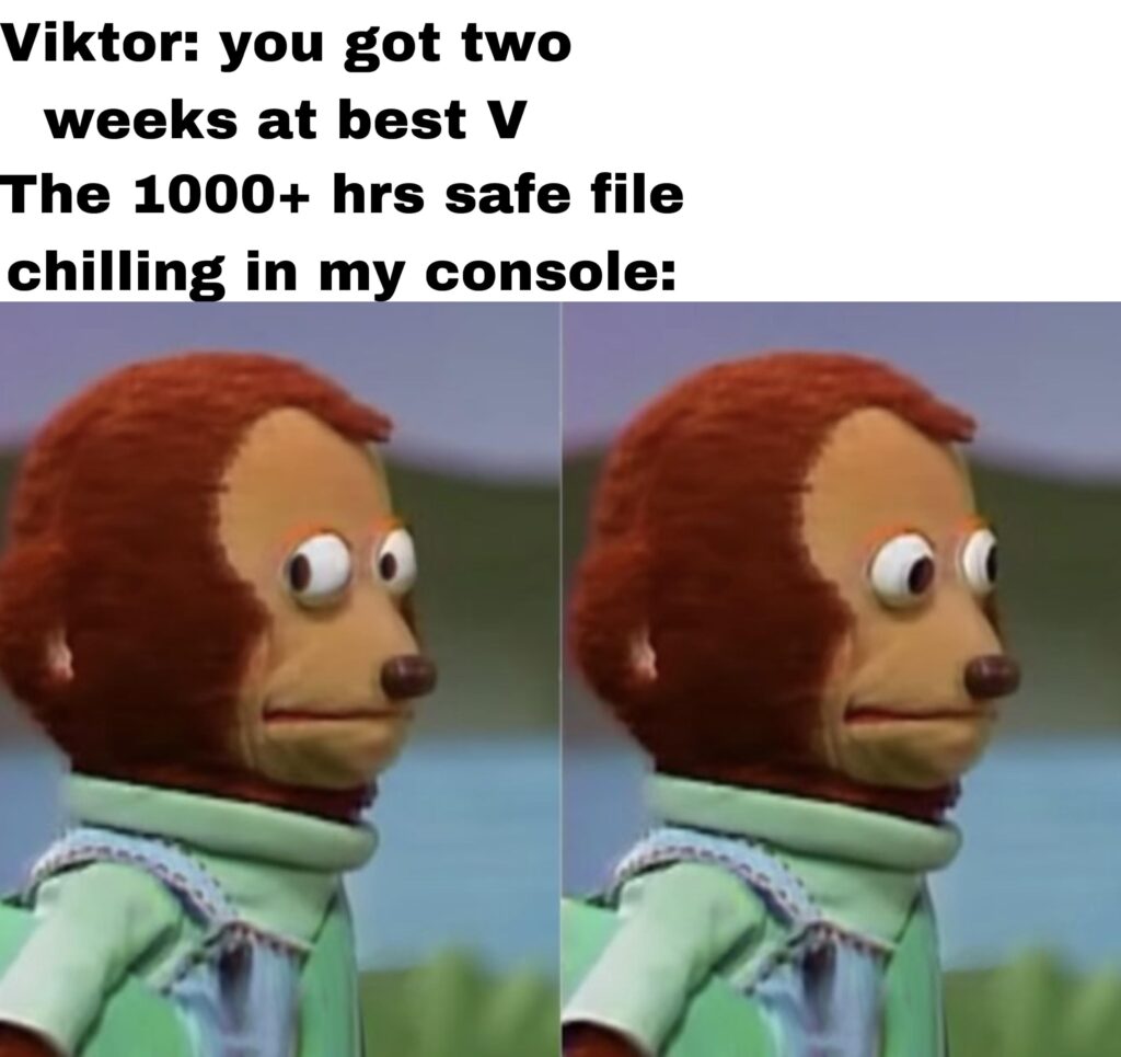 Who’s going to tell him?