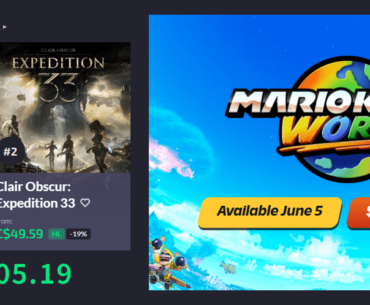 The 2 Biggest releases of the month combined cost the same as Mario Kart.