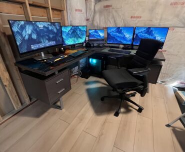 Obligatory “Had a kid, had to move my setup to the basement” Post