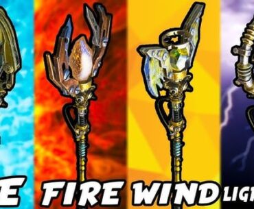 Which set of elemental wonder weapons are your favorite and least favorite?
