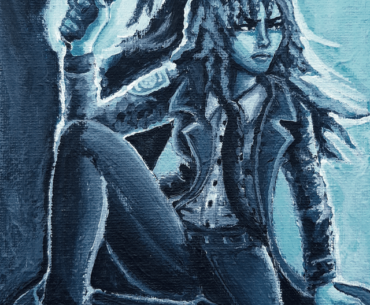 New character art for my webnovel Shattered Glass!