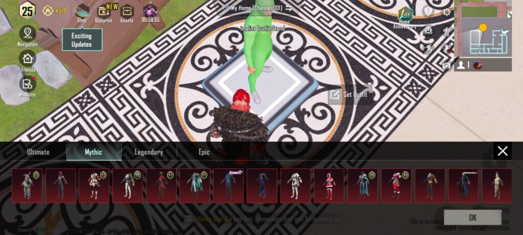 Why I can't put my x-suits here?
