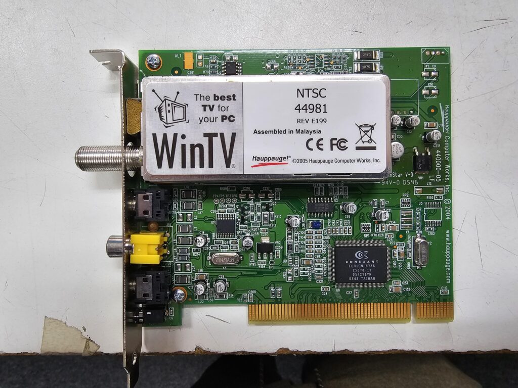 Workin on a customers pc and found this old card