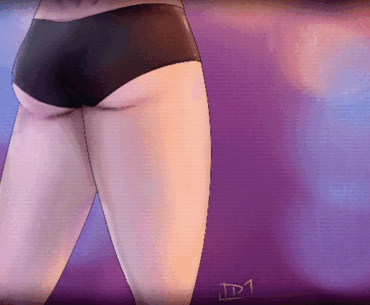 Leg holster animation and character design by me
