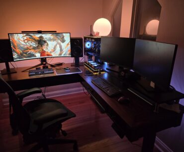 New setup! I'm quite proud of it actually