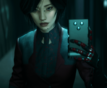 My Corpo V takes selfies to register her journey in Night City - PART 1