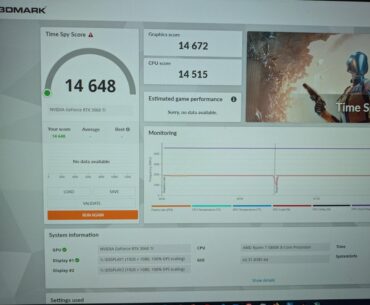 Suddenly getting insane scores with 5800x and 3060 ti in time spy and cinebench. Mainly just done some undervolting. Not really sure what's going on