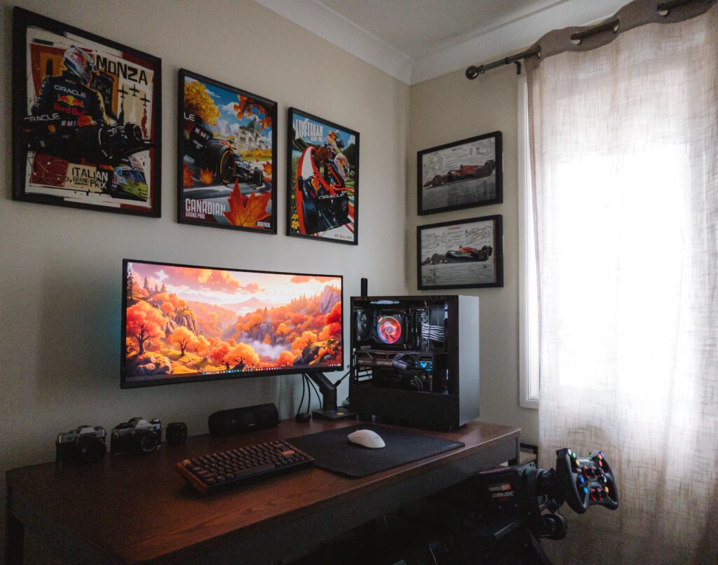 My new setup and build after moving from console