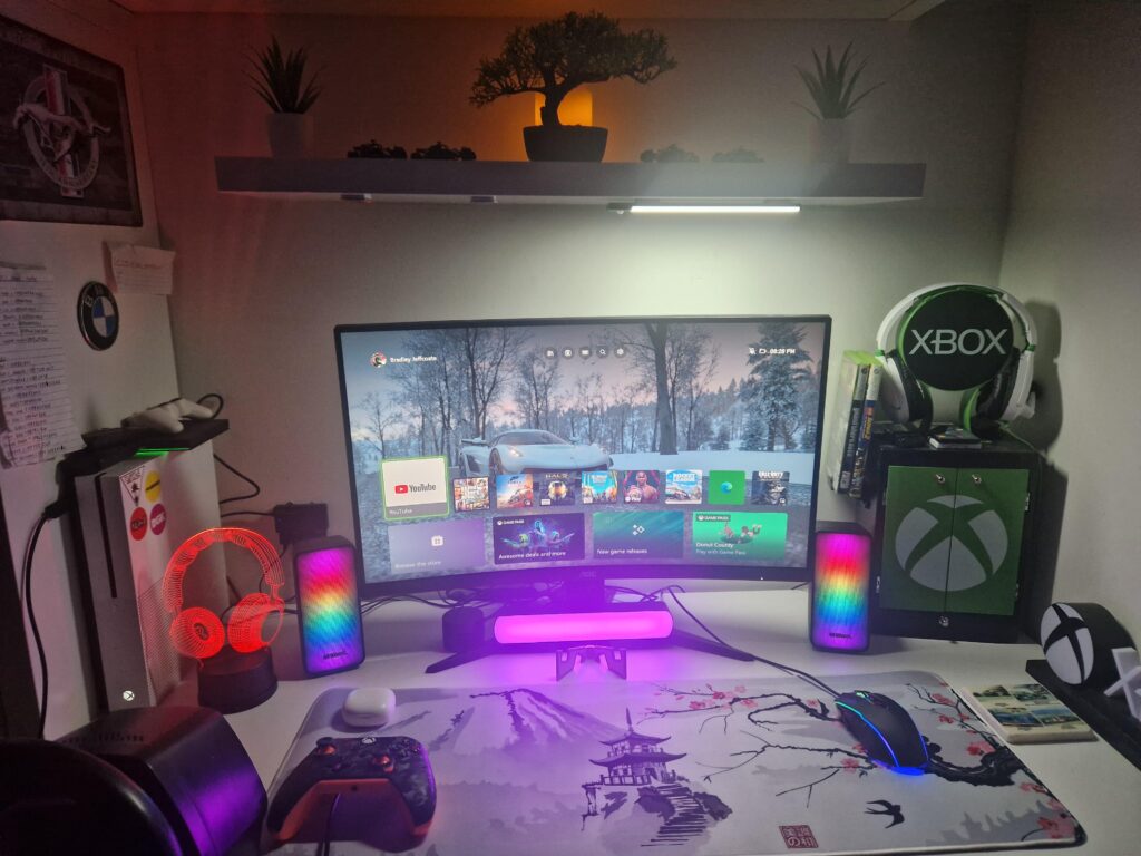 Rate the xbox setup (im getting a keyboard soon)
