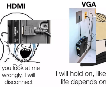 Do you agree with this was vga this sturdier than Hdmi