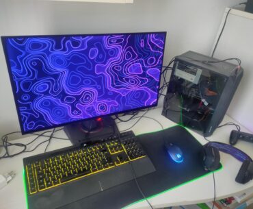 Temporary pc battlestation