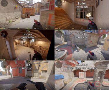 Does any map have as many vestigial callouts as Inferno?