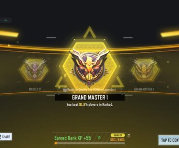 First time reached Grand Master!!!!