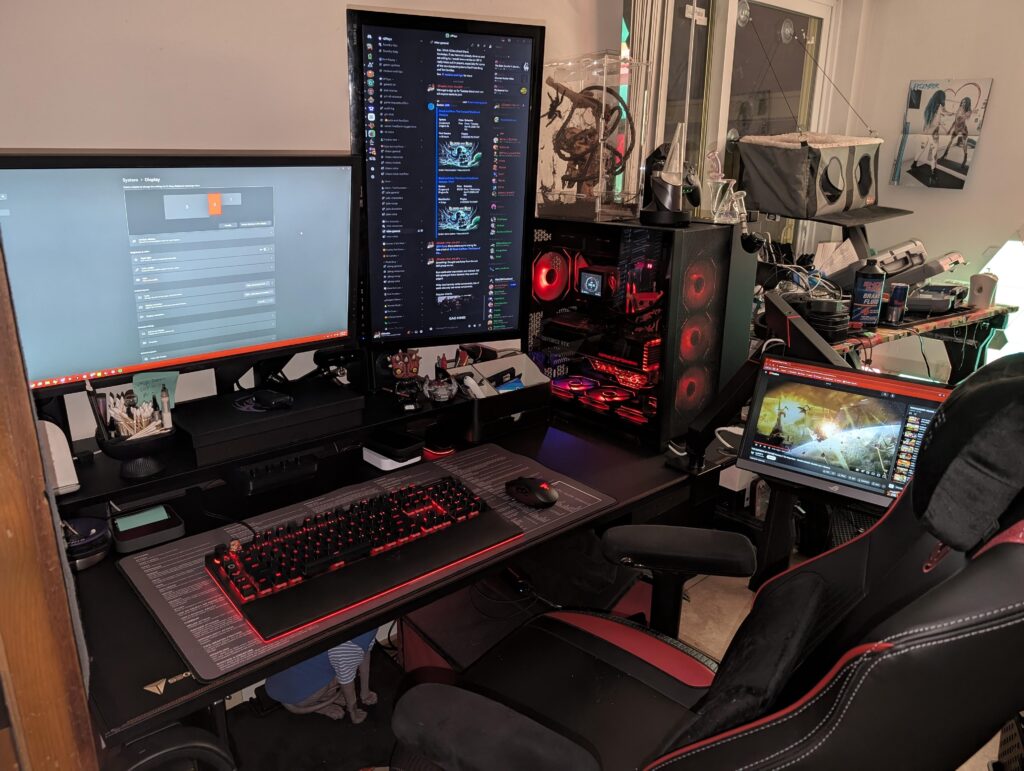 Looking for a better vertical monitor.