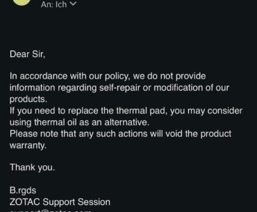 Right to repair, DENIED