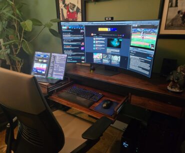 LG 45" 5K2K OLED WFH Consolidation