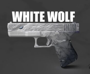 Glock-18 | White Wolf 🐺❄️ (My First CS2 Skin!)