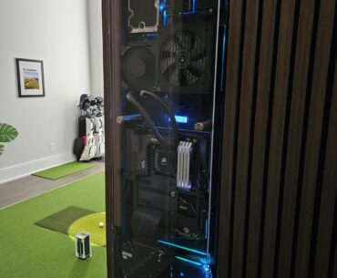 Not your usual setup. My Bogey Battlestation.