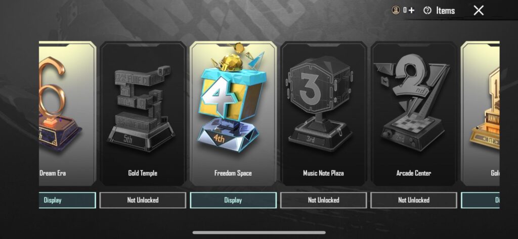 trophy exchange?
