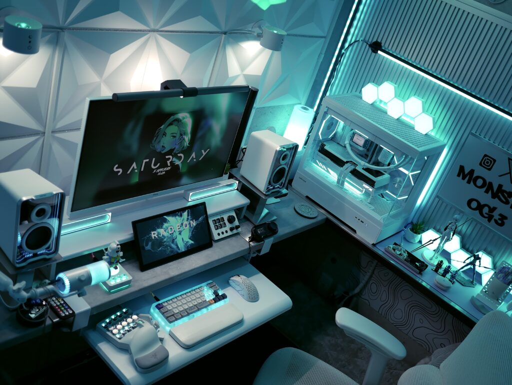 My new desk setup