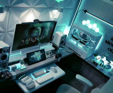 My new desk setup