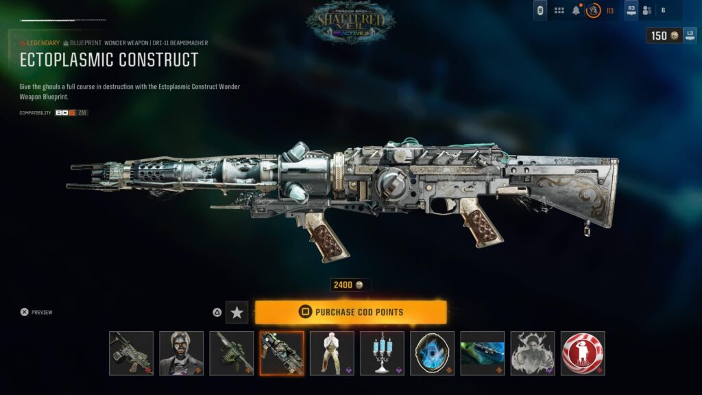 The new shattered vail bundle has a skin for a ww that’s not even in the map