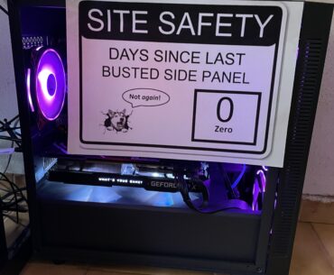 I fixed my side panel
