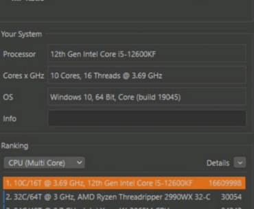 The first quantum processor - the almighty i5 12600KF