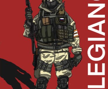 Here's artwork of a random Allegiance dude I made