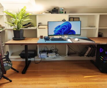 Cleaning up my home office setup
