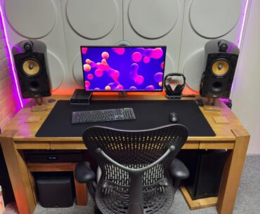 Hifi has always been the main priority. Hence the single monitor