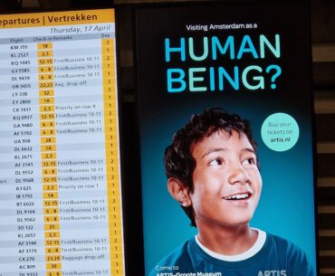 This ad at Schiphol Airport