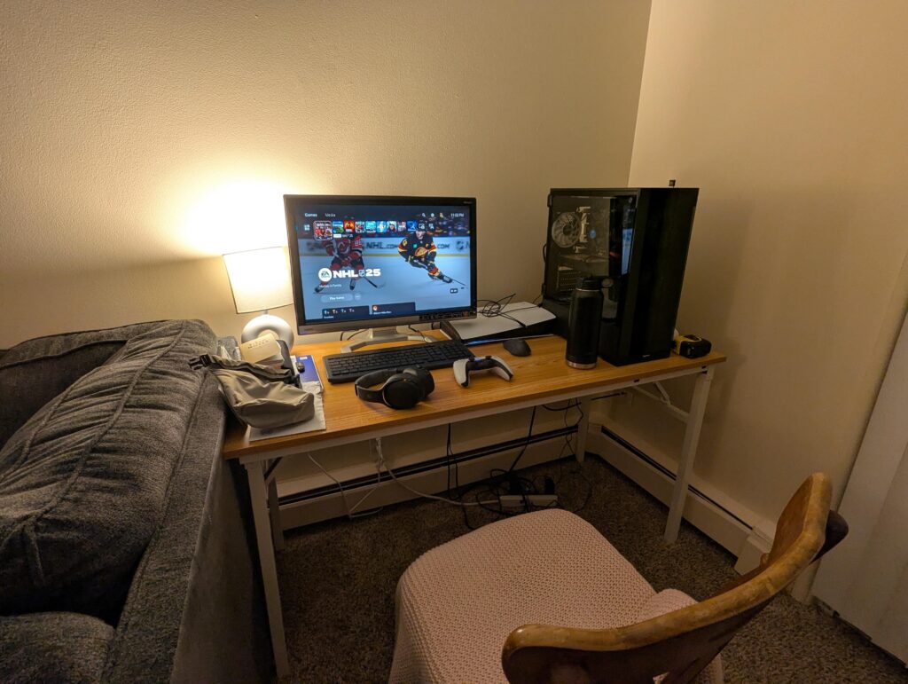 My current apartment setup