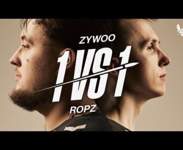 ZywOo and ropz goes head-to-head in a 1v1 duel on YouTube