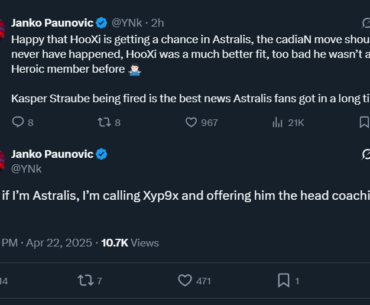 YNk: Astralis should offer Xyp9x the head coach job