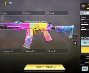 How rare is the ak117 colour burst