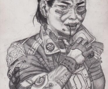 Graphite portrait 5